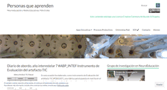 Desktop Screenshot of personasqueaprenden.net